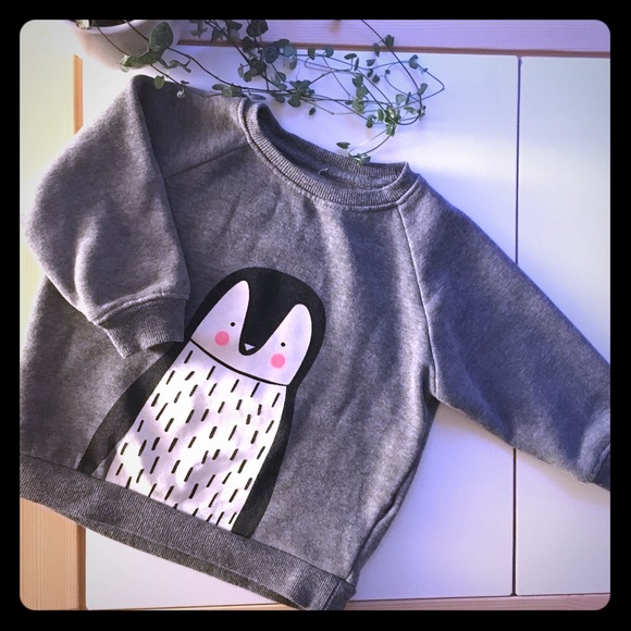 Cute penguin sweater